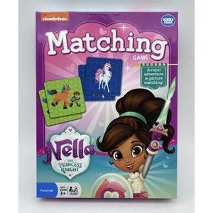 Nella the Princess Knight Matching Game 72 Cards 36 Matches 2018 Nickelodeon